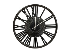 Часы настенные круглые graceful mini с подсветкой (inshape) черный 3 см.