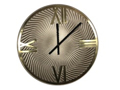 Часы настенные круглые valencia 60 (inshape) золотой 3 см.