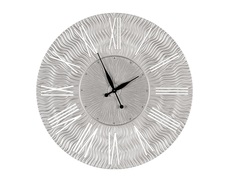 Часы настенные круглые twinkle 90 (inshape) серебристый 3 см.
