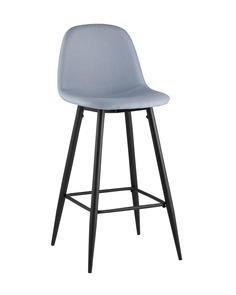 Стул барный валенсия (stool group) голубой 42x100x34 см.
