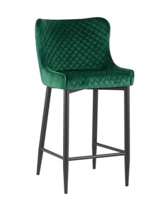 Стул полубарный ститч (stool group) зеленый 45x97x56 см.