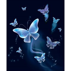 Мешок для обуви с карманом 420*340 calligrata дев, бабочки