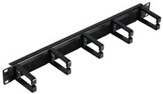Кабельный организатор NIKOMAX NMC-OP530HB-1U-BK-2