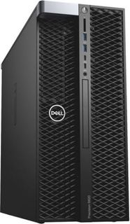 Компьютер Dell Precision T5820 MT 5820-8109 Xeon W-2223/16GB/1TB/256GB SSD/P2200 5GB/DVDRW/Win10Pro/GBitEth/950W/клавиатура/мышь/черный