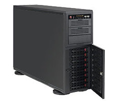 Корпус серверный 4U Supermicro CSE-743TQ-1200B-SQ (8x3.5&quot; HS bays, 4xSAS/SATA, 3x5.25&quot;, 12x13&quot; E-ATX, 7xFH, 1200W, Whisper Quiet System)