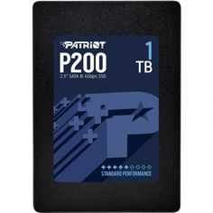 Накопитель SSD 2.5&#039;&#039; Patriot Memory P200S1TB25 P200 1TB SATA 6Gb/s TLC 530/460MB/s IOPS 90K/80K MTBF 2M 7mm Патриот