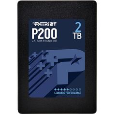 Накопитель SSD 2.5&#039;&#039; Patriot P200S2TB25 P200 2TB SATA 6Gb/s TLC 530/460MB/s IOPS 90K/80K MTBF 2M 7mm Патриот