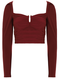 Топ с драпировками Self Portrait