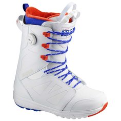 Ботинки сноубордические Salomon 19-20 Launch Lace Boa SJ Team White/Surf The Web/Fiery Red-40,5 EUR