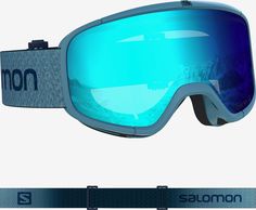 Маска Salomon 20-21 Four Seven Blue/Mid Blue