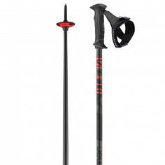 Палки горнолыжные Salomon 20-21 X10 Ergo S3 Black/Red-125 см
