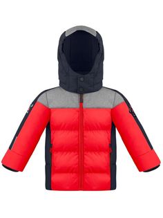 Куртка Poivre Blanc 20-21 Synthetic Down Jacket Multico Scarlet-92 см