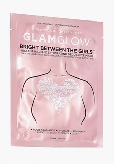 Маска для тела Glamglow тканевая для зоны декольте Bright Decolette sheet Mask, 27 г