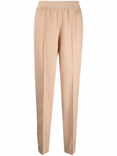 Jil Sander шерстяные брюки с завышенной талией