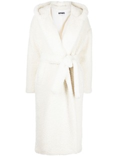 Apparis шуба Linda из искусственного меха с поясом