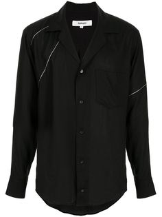 sulvam рубашка Silver-Line Open Collar