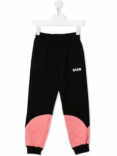 MSGM Kids спортивные брюки с логотипом