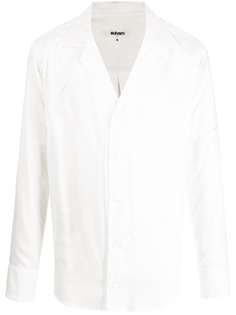 sulvam рубашка с открытым воротником