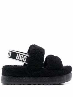 UGG сандалии Oh Fluffita с ремешком на пятке