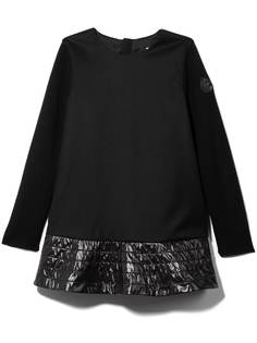 Moncler Enfant платье с длинными рукавами