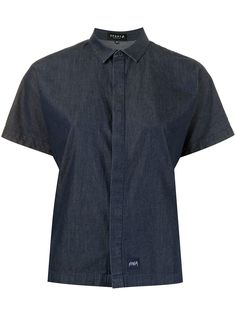 SPORT b. by agnès b. джинсовая рубашка с короткими рукавами