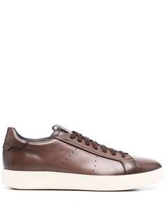 Santoni кеды на шнуровке
