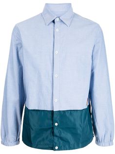 SPORT b. by agnès b. рубашка в стиле колор-блок