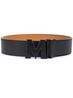 MCM ремень с металлическим логотипом