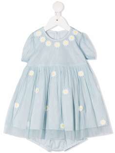 Stella McCartney Kids платье с цветочной вышивкой