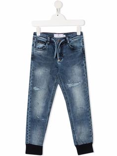 Philipp Plein Junior джинсовые спортивные брюки