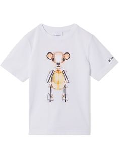 Burberry Kids футболка с принтом Thomas Bear