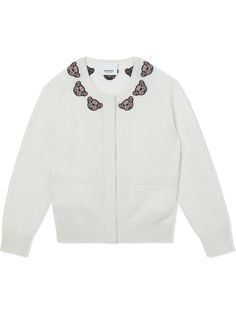 Burberry Kids кардиган Thomas Bear