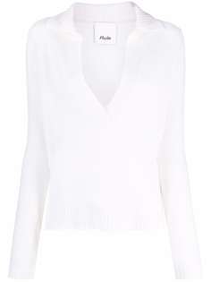 Allude кашемировый джемпер с V-образным вырезом