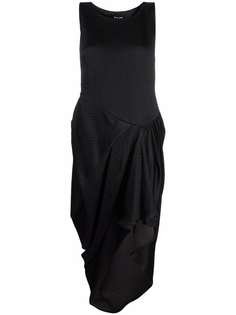 Giorgio Armani платье асимметричного кроя с драпировкой