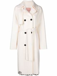 Ermanno Scervino двубортное шерстяное пальто