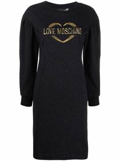 Love Moschino платье с логотипом