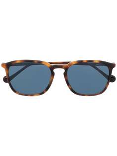 Moncler Eyewear солнцезащитные очки черепаховой расцветки
