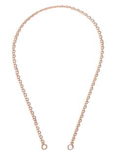 Marla Aaron колье Pulley Chain из розового золота