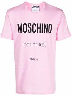 Moschino футболка с логотипом