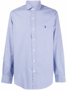 Polo Ralph Lauren клетчатый топ с длинными рукавами