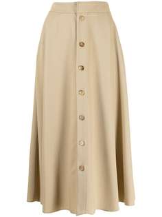 Ralph Lauren Collection габардиновая юбка Gerald