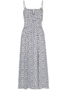 Reformation платье миди Bran с цветочным принтом