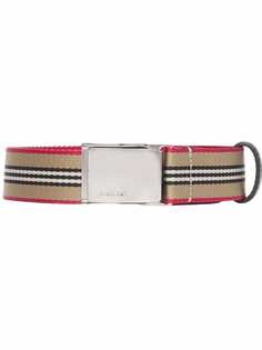 Burberry ремень в полоску Icon Stripe