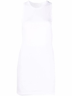 WARDROBE.NYC платье мини в рубчик без рукавов