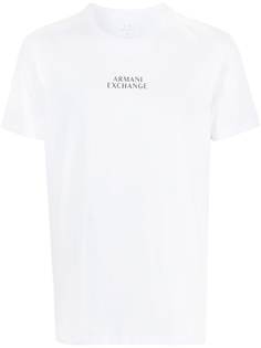 Armani Exchange футболка с логотипом