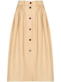 Chloé юбка миди Aline с завышенной талией Chloe