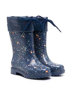 Mini Melissa резиновые сапоги в мелкую точку