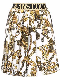 Versace Jeans Couture юбка мини с принтом Regalia Baroque