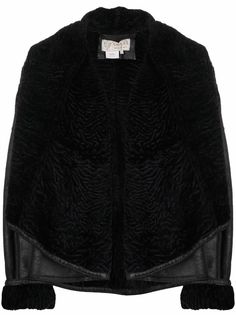 Gucci Pre-Owned расклешенное пальто 1980-х годов с лацканами-шалькой