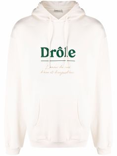 Drôle De Monsieur худи с надписью